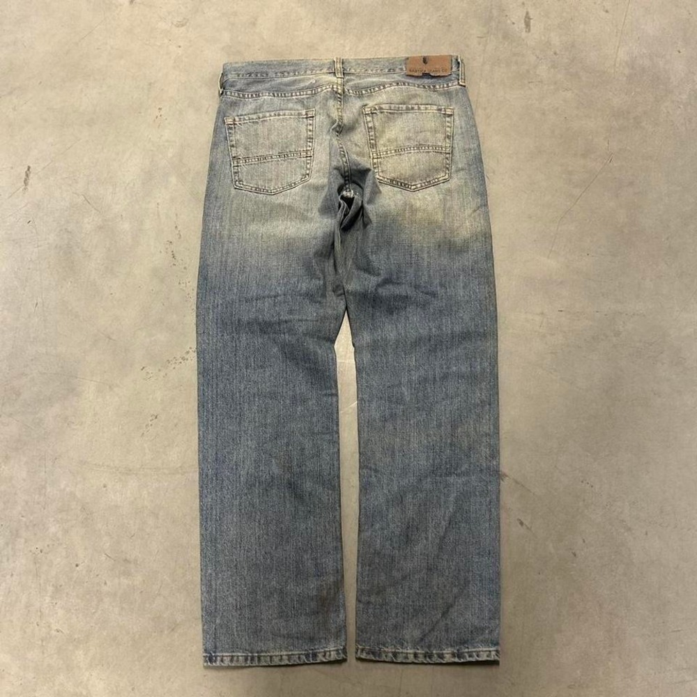 Y2K Light Wash Flared Bootcut Wide Leg Fall Essential Low Rise Nautica‎ Jeans